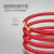 绿灯行 WDZBBYJ*4平方电线电缆 国标单芯多股铜芯软线 照明插座空调用线 100米 红色