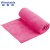 稳斯坦 多用途清洁毛巾 30×60cm 粉色（50条）擦玻璃搞卫生厨房地板洗车毛巾 酒店物业清洁抹布 WL-041