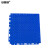 安赛瑞 悬浮拼装地板 运动户外弹性拼装 蓝色 25x25cm 1平米 防滑幼儿园操场塑胶地垫 310142