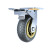 科威顿定制脚轮  6寸万向轮轮子重型手推车平板车4寸5寸8橡胶轮定向滑轮 5寸标准(2定+2万)