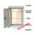 jxf1动力配电箱控制柜室外防雨户外电表工程室内明装监控 250*300*160室内横式