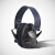 OLOEYPeltor同款TAC 6s智能拾音降噪耳罩户外战术打靶射击防噪隔音耳机 黑色(无孔)普通版