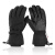 锐麻 手套专业男士可触屏保暖防风加厚防寒户外劳作劳保黑色手套3M 黑色 XL 