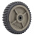 奔新农风火轮聚氨酯脚轮 耐磨轻音重型工业轮子 8寸单轮1个 灰色
