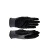 代尔塔 （DELTAPLUS）劳保手套乳胶涂层防滑透气耐磨黑色 201630 9码 1副
