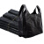 定制垃圾袋手提式加厚黑色厨房用学生实惠装中大号背心塑料袋 36*56加大加厚400只 加厚