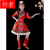 忻萦少数民族服装女儿童春夏季长女童藏族舞蹈蒙古幼儿园走秀演出服六 红色 110cm