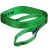 Yale/耶鲁 扁吊带，绿色 2T 1m，HBD 2000(1m) 绿