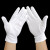 谋福 CNMF 9369  白色礼仪手套  工作接待阅兵保安表演质检用 (5付装防滑款) 