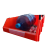 斜口零件盒塑料盒五金螺丝具零件配件收纳盒元件盒物料盒组合 F7#红180*110*75加固版 C7红色