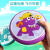 全光辰（quanguangchen）儿童PU软飞盘用幼儿园飞碟子互动游戏户外竞技运动玩具 16cm紫色篮球-飞盘