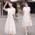紫茉婷新中式连衣裙气质女装2024年夏季新款显瘦裙子洋气小个子时尚套装 图片色 XL