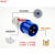 3芯4心5孔防水防爆工业快速插头 公母连接器 16A/32A航空插座 4芯16A暗装一套(SF014+SF314)