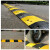 京特 龙翔橡胶减速带 坡道公路减速板加厚减速带 端头方块17cm*5cm