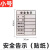 京采无忧 30x40cm安全告示贴纸 安全警示标识 危险品油罐车安全告示反光贴纸气体爆炸品腐蚀品贴纸