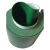白色PVC级输送带绿色流水线环形传送带草纹小方格防滑皮带 绿色PVC输送带