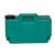 润旺达 8加仑/30L便携式洗眼器 304小推车+塑料桶 绿色 WJH0982A