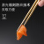 佳佰 抗菌不锈钢筷子分类筷防霉防滑公筷专筷多色分筷餐具套装年年有余 5双装