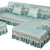 DONOYA 多罗亚沙发套全包罩一体北欧轻奢简约现代沙发套罩全包万能坐垫子靠背盖 莫洛卡-青色 布艺沙发(380-350CM)套餐