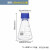 boliyiqi 螺口三角烧瓶外螺纹口三角瓶三角摇瓶 透明150ml/GL32盖,4个起订 