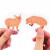 BANGSON 2-5岁儿童磁力贴纸书男孩女孩早教益智玩具 反复可贴 动物磁力贴游戏 4本套装
