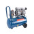 东成 无油空压机DQE-FF02-1824静音空气压缩机木工工具喷漆充气泵（24L装） 蓝色