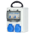 工地临时配电箱220V户外防水工业插座箱塑料手提移动小电源箱成套 型号：XT010