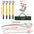 0.4KV低压接地线携带型短路接地线套装配电室母排接地棒包检测 套餐七0.5米棒 1m*4+10m25