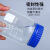 鸣固 高硼硅玻璃大口蓝盖试剂瓶带刻度样品瓶 广口瓶 化学实验密封瓶 500ml+四氟垫