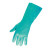 赛立特安全（SAFETY-INXS）NL15 丁腈防化学防护手套 植绒衬里 31.5cm防水耐油手套 绿色 L码 定做 12双