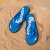 回力拖鞋男2023夏季新款时尚室外沙滩鞋韩版潮流外穿防滑人字拖 0250-1蓝色 39