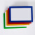 保安捷 卡K士磁性硬胶套 PVC证件卡套文件保护套 白板展示磁卡磁胶套 A8横橙色强磁 5个装
