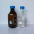 流动相液相溶剂瓶液相色谱试剂瓶HPLC瓶2505001000ml蓝盖试剂瓶 3000ml透明含盖3孔