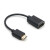 定制Micro Mini高清接口转HDMI标准4K转接线60HZ转接头小转大微型迷你头子转换摄像机单 Mini HDMI接口 15厘米【支持4K@60H 0.5m及以下