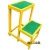 冀安牌绝缘凳电工凳玻璃钢人字梯单梯升降梯登高平台高低凳绝缘梯 1层(500*300*400mm)
