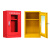 康迪普 微型消防站消防柜工地户外移动应急灭火箱展示柜 款式一 0.45*0.26*0.75 红色