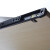 奔新农定制键盘托架轨道 办公桌滑轨吊装滑道木抽屉二节导轨27mm宽 14寸350MM黑(2支价)