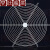 旭杉斯圆形轴流风机防护网工业风扇风机网罩金属防护罩防鼠排气扇铁丝网 6#(喷塑)
