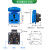 5五孔10A暗装电箱面板工业电源插座 3三孔16A防水防雨充电桩插座 白色2芯16A插头