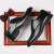 Mac Jabags2024新款商务正装皮鞋男士复古英伦风青少年办公鞋绅士牛津德比鞋 黑色 42