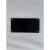 设备金属铝片模具资产标牌黑色氧化铝牌激光打标打印空白铭牌背胶 C5-50*30mm空白10片 4孔黑色0.5毫米