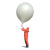 沸耐笙 FNS-19681 探空气象气球【本色】 1000克 1件