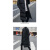 JDGX16岁23岁29岁学生青年人穿的过膝服男长款外套加厚中长款加肥加大码袄棉青年学生韩版 黑色连帽款 M