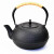 莎庭（SARTILL）铁铸铁水壶生铁壶电陶炉大容量泡茶围炉煮烧水摆件火锅店 0.3L小丁升级款亮光内壁 茶壶