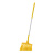 食安库 食品级清洁工具 斜角普通硬毛扫帚扫把头 黄色 51106 不含铝杆