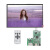 数码广告机相框套件显示二维码展览U盘自动循环相册视频图片 7寸ips屏+相框驱动板+遥控+电源