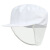 急先锋厂车间工作帽透气网面舒适松紧带可定制白色防尘卫生帽定制 白色 均码