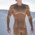 AWKA专业滑雪速干衣压缩保暖内衣滑雪服打底男女同款 速干衣金(男) XL