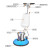 舒蔻（Supercloud）多功能刷地机地毯清洗机器洗地机工厂手推式酒店商用大理石地面抛光机清洁机磨 洗地套餐二