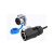 凌科防水连接器LP-24航空插头HDMI航插接插件公母插座双头带线1米 LP24-HDMI 2.0套装(1米线长)